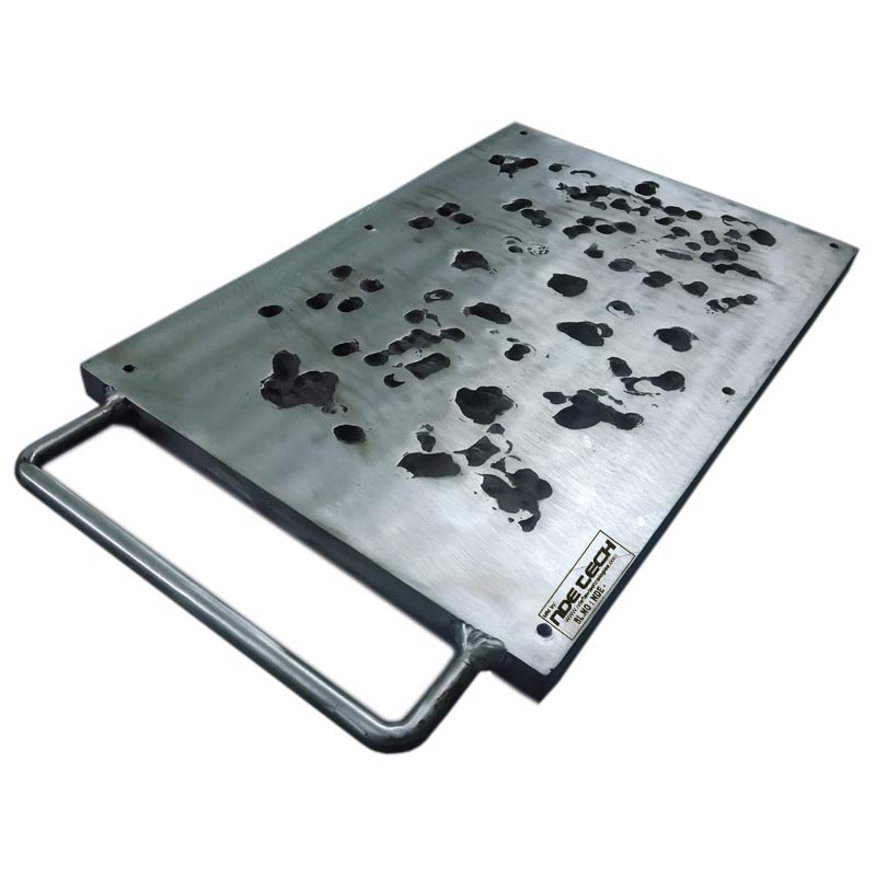 Corrosion Erosion Pitting Specimen Plate Stainless Steel 15mmFlaw Specimen